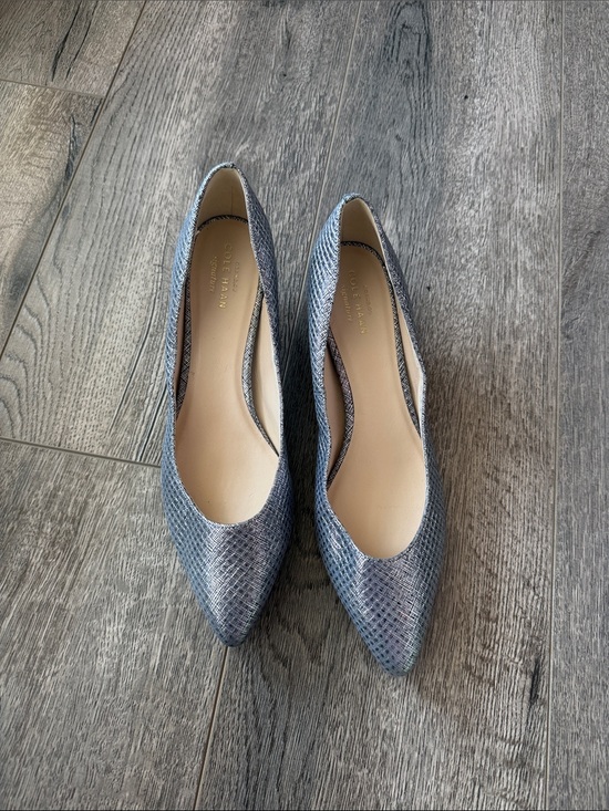 Cole Haan Shoes - Cole Haan Iridescent Blue Pointed-Toe